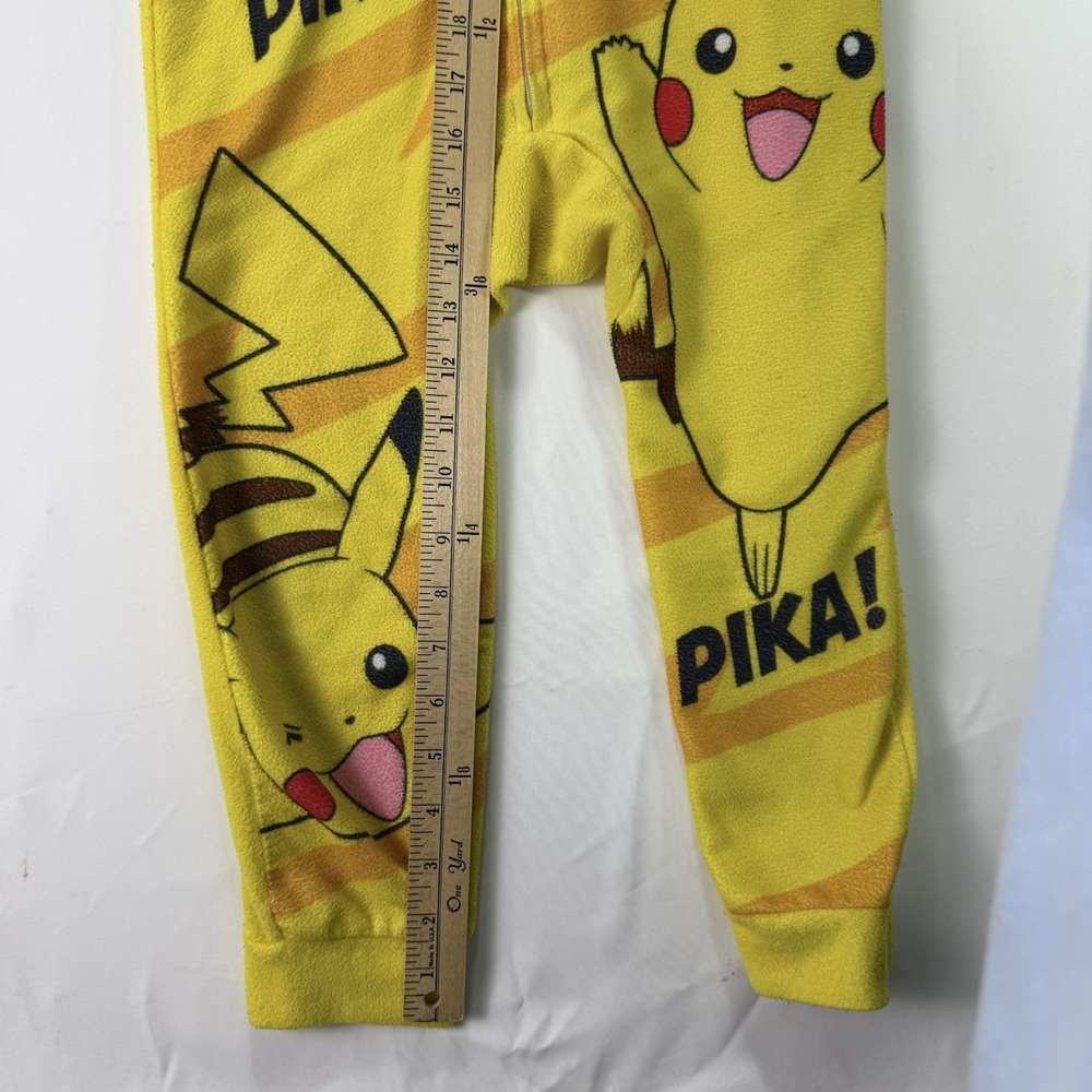 Pokemon Pikachu Unisex Kids One Piece Size XS Sleepwear Anime Cosplay Costume - Picture 7 of 9